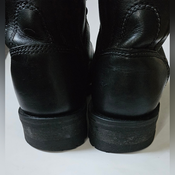 Harley-Davidson Men's Rugged Black Boots Size 9.5 - Picture 6 of 11